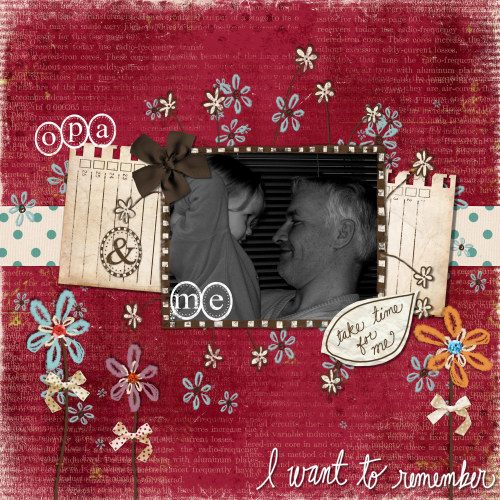 Opa and me
