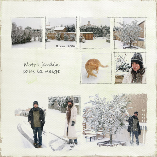 Our garden under the snow : do over