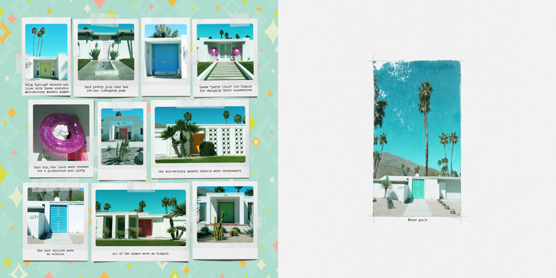 Palm Springs (Double Page Set 2)