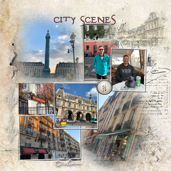 Paris City Scenes