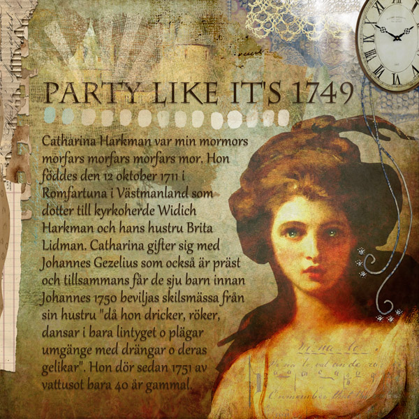 Party Like It's 1749