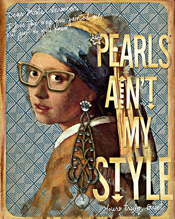 Pearls ain't my style