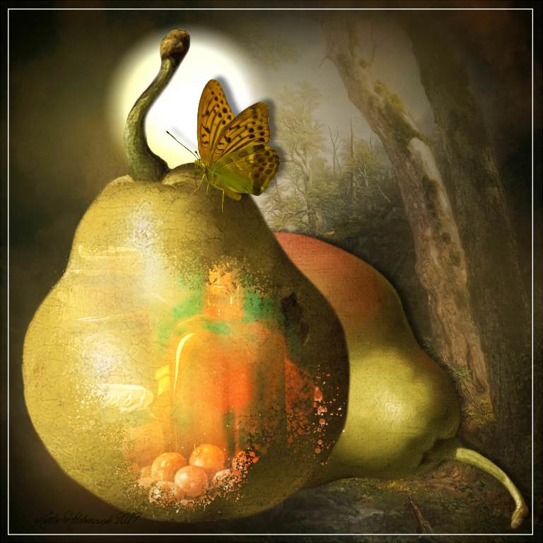Pears in the Moonlight