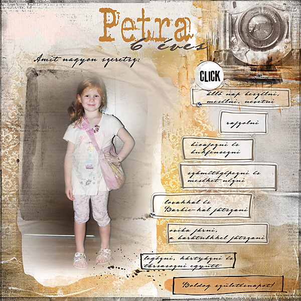 Petra 6 years old- AnnaChallenge Creative Use of Transfers