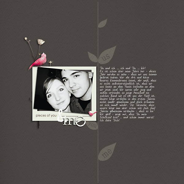 Pieces of you and me