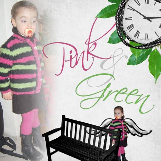 PINK & GREEN
