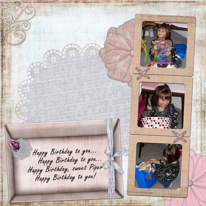 Piper's 4th Birthday