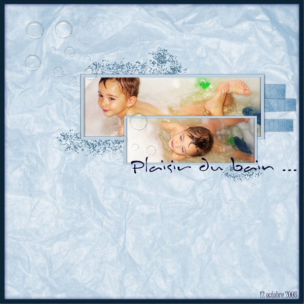 plaisir du bain