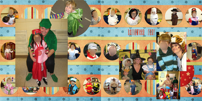 Preschool Shutterfly book- Halloween