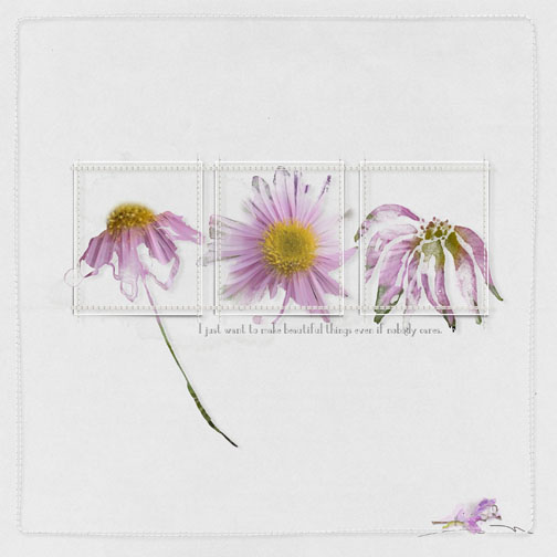 pretty flowers - Anna Lift 3/4-3/10