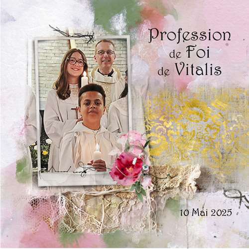 Profession de foi Vitalis N°1