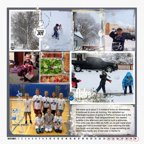 Project Life 2014. Week 48. Page 2.