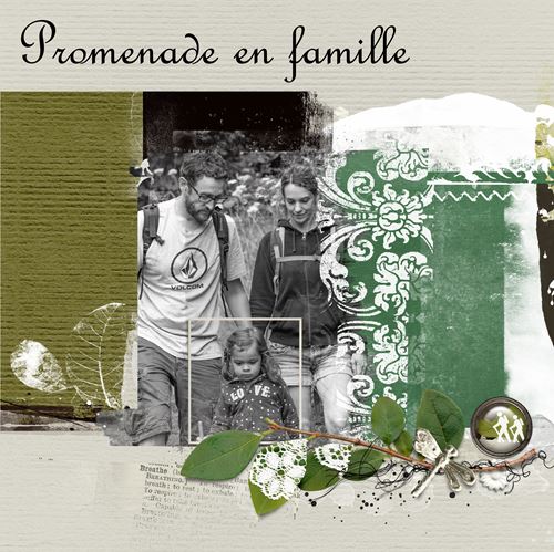 promenade en famille