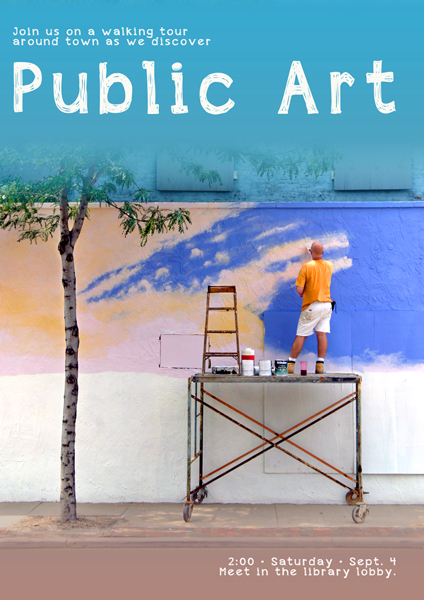 Public Art: A4 poster