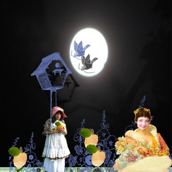 Pumpkin Garden by Night