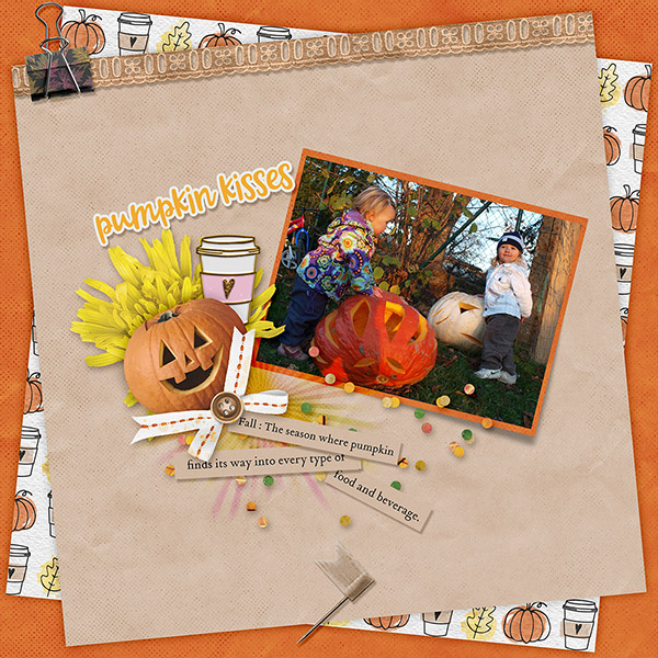 Pumpkin kisses