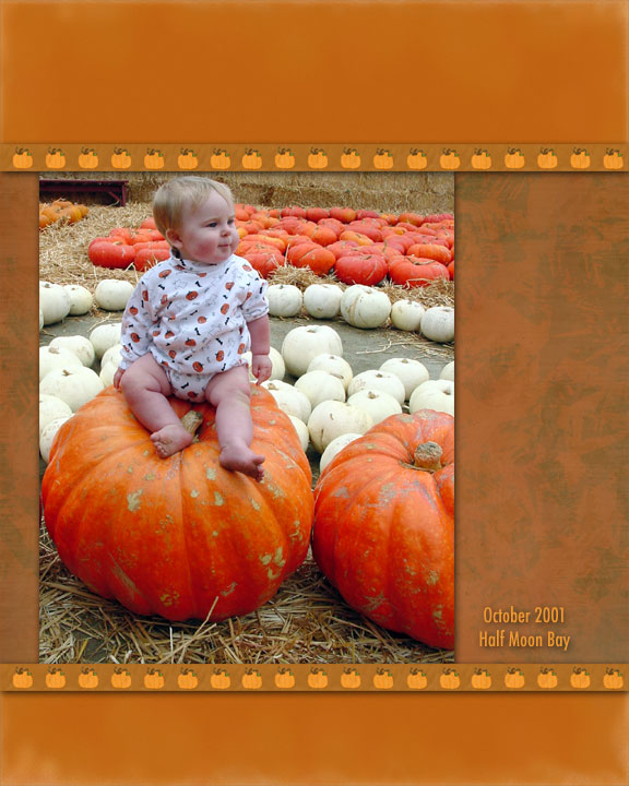 Pumpkin Sitting