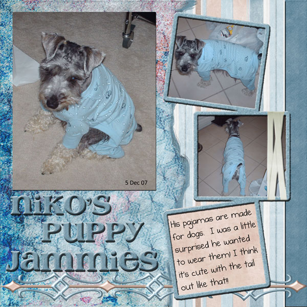 Puppy Jammies (Niko)