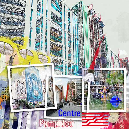 quartier Beaubourg Paris