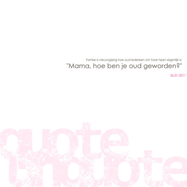 QuoteUnquote 2011.01.26