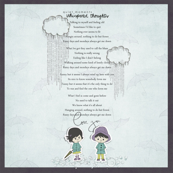 rainy days and mondays