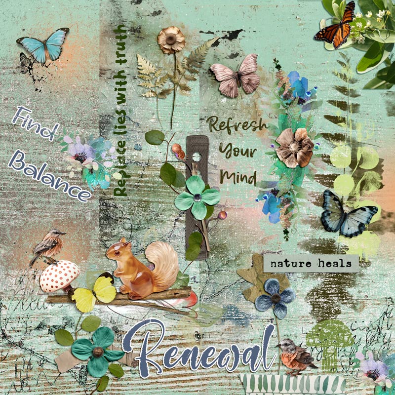 Renewal - May Art Journal Challenge