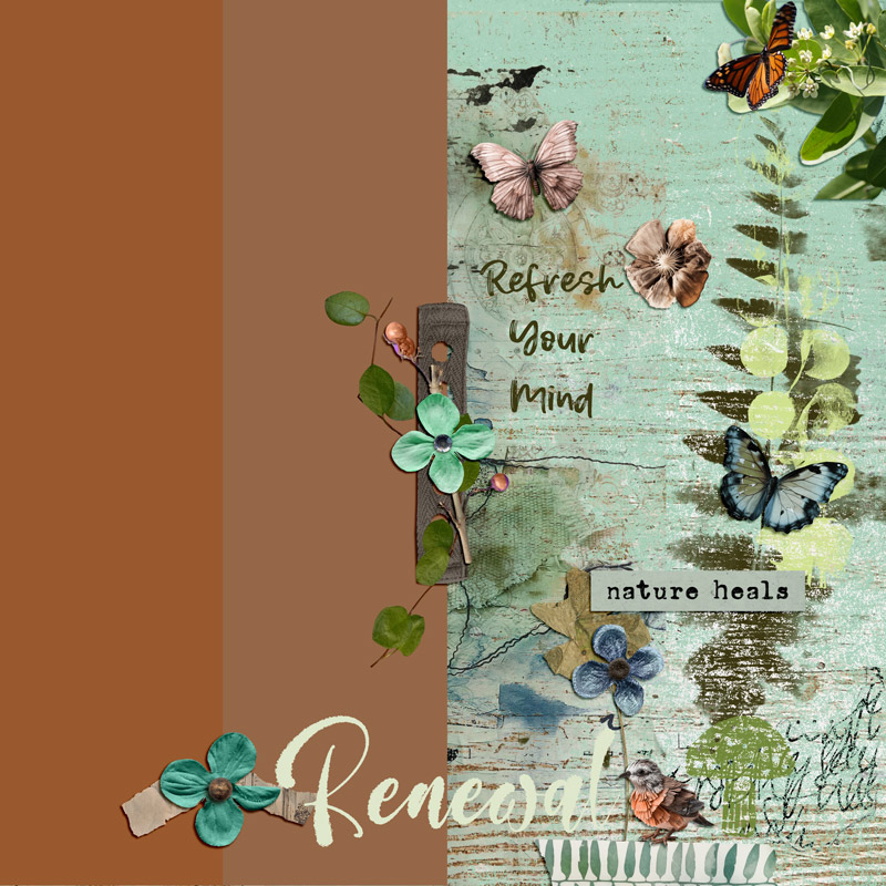 Renewal - Week 2 May Art Journal  Challenge