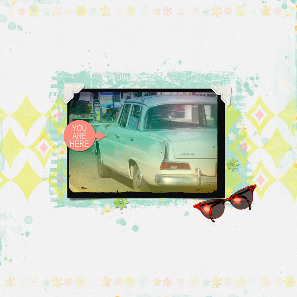 Retro Your Layout Challenge @ Joanne Brisebois Designs!