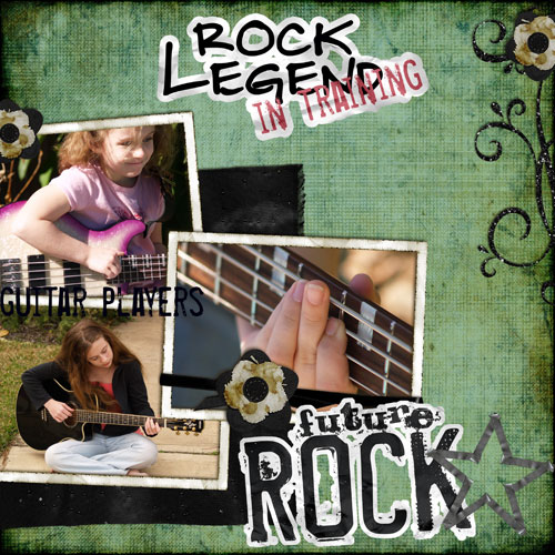 Rockstars, Girls with Guitars, Emma and Cora!!!! PG 2