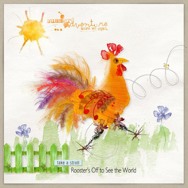 Rooster's Off to See the World