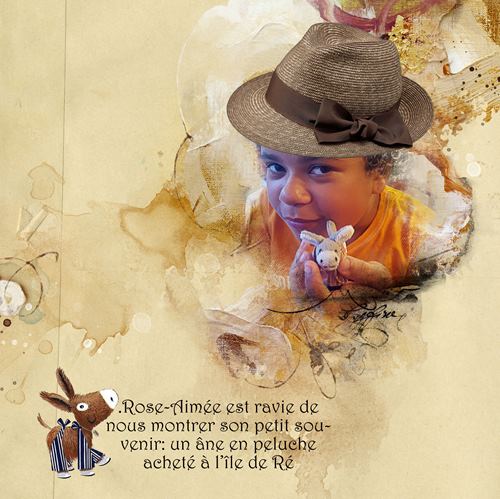 Rose-Aime et son petit souvenir