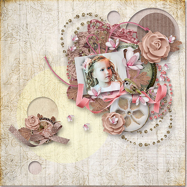 Rose, love, you by Lisete Scrap and Orange Dream Part 3 by WendyP