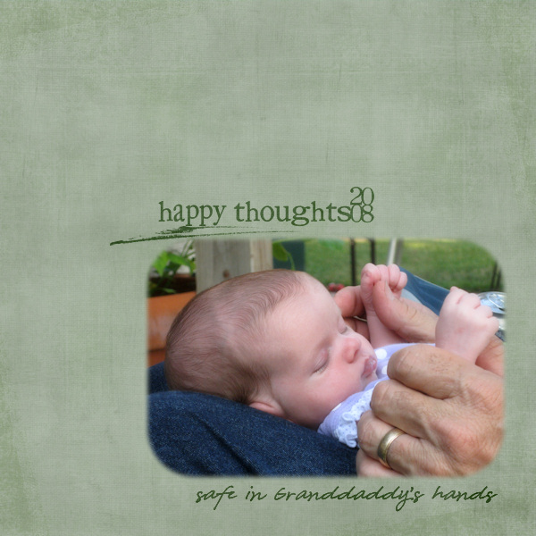 Safe in Granddaddy's Hands