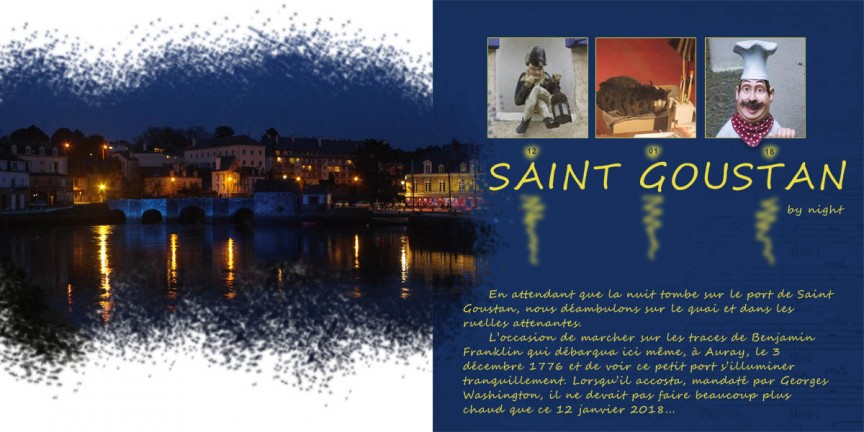 Saint Goustan by night