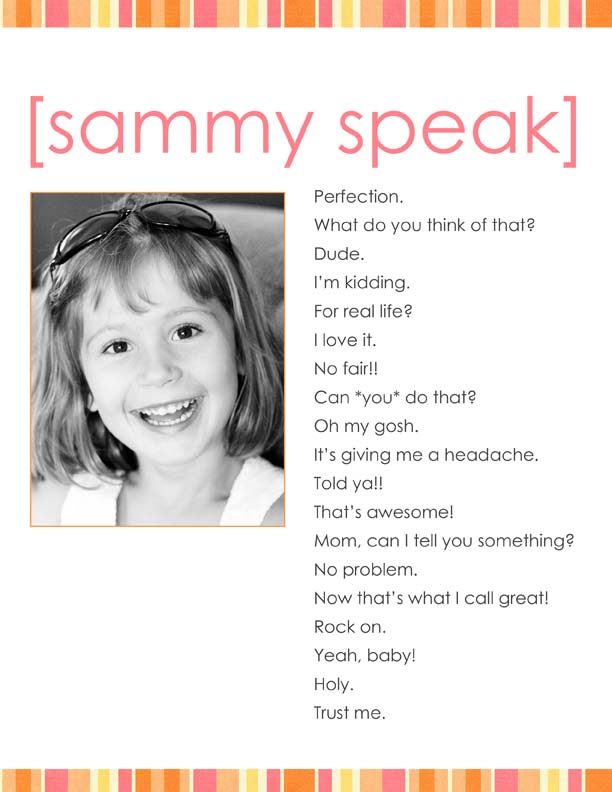 Sammy Speak