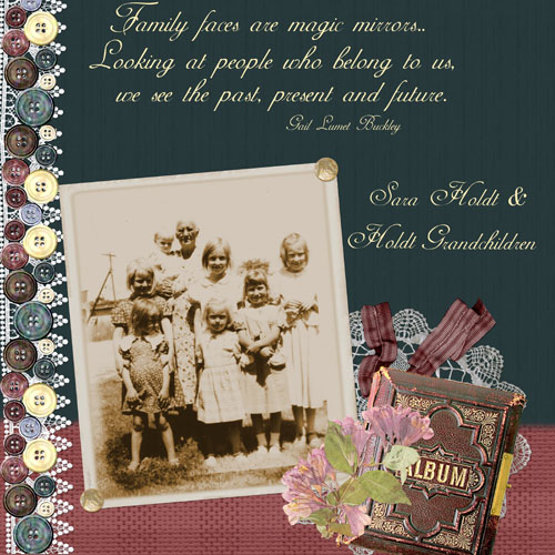 Sara Holdt & Holdt Grandchildren