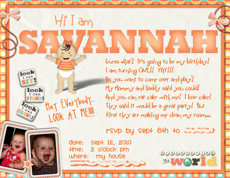 Savannah's Birthday