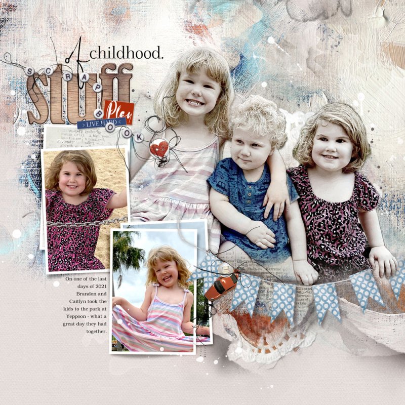 Scrapbook of Childhood Stuff (AnnaColor)