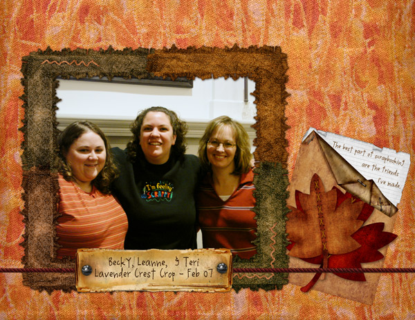 Scrapbooking Friends