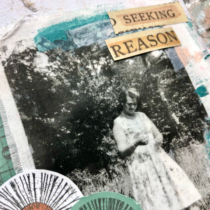 Seeking reason - close up