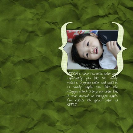 she like Green