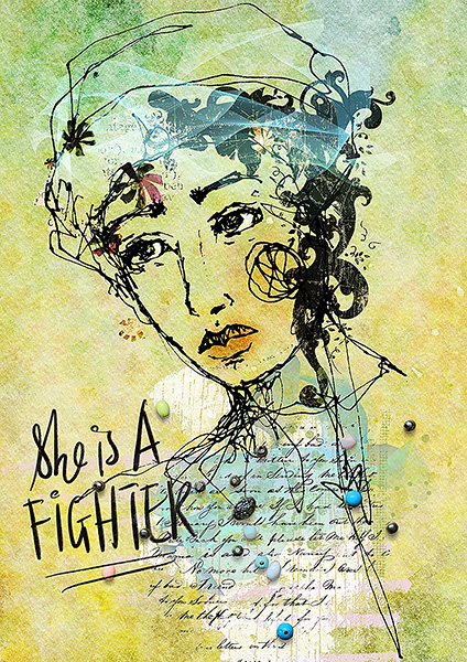 She's a fighter
