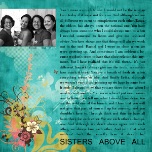 Sisters Above All