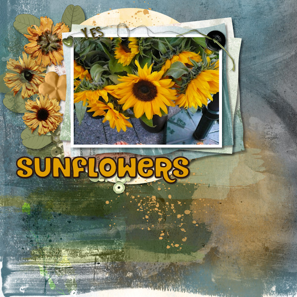 Sketch-Challenge Sunflowers