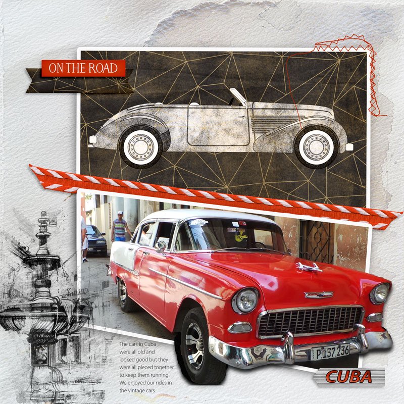 Sketch--cuban-cars