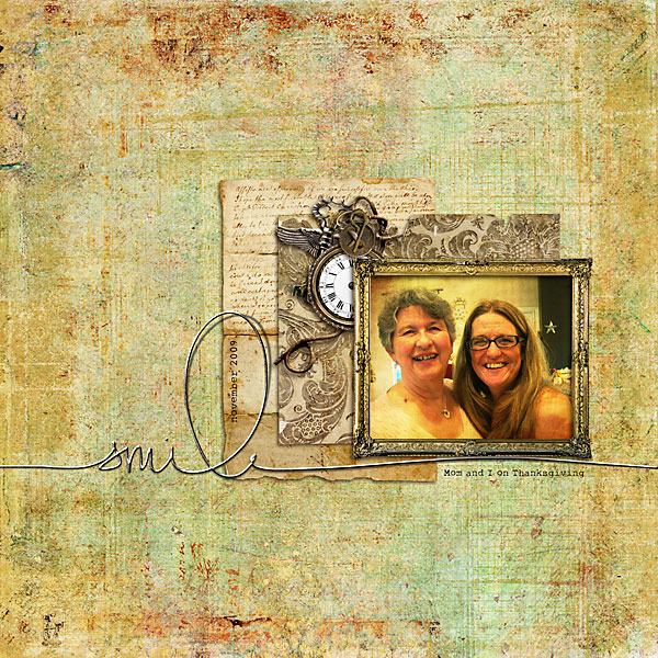 smile with mom