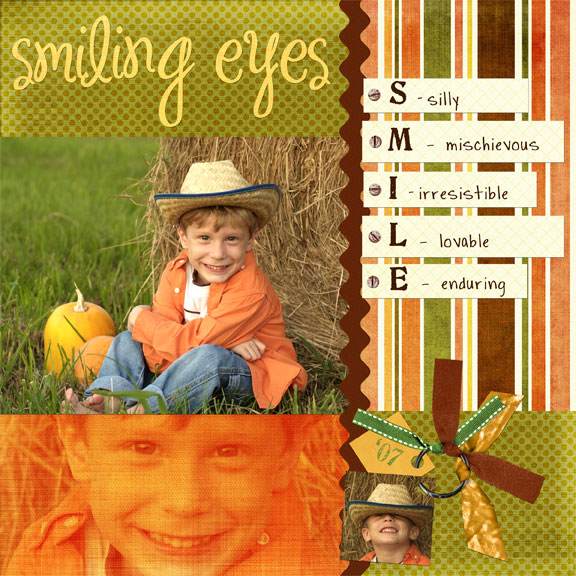 Smiling eyes