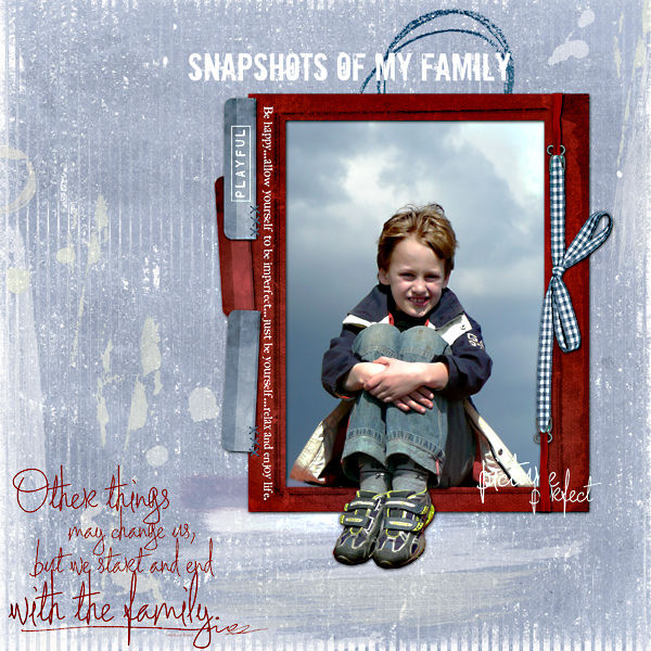 Snapshots of my family