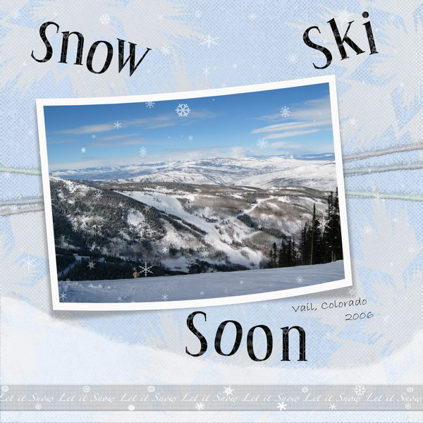 Snow Ski Soon