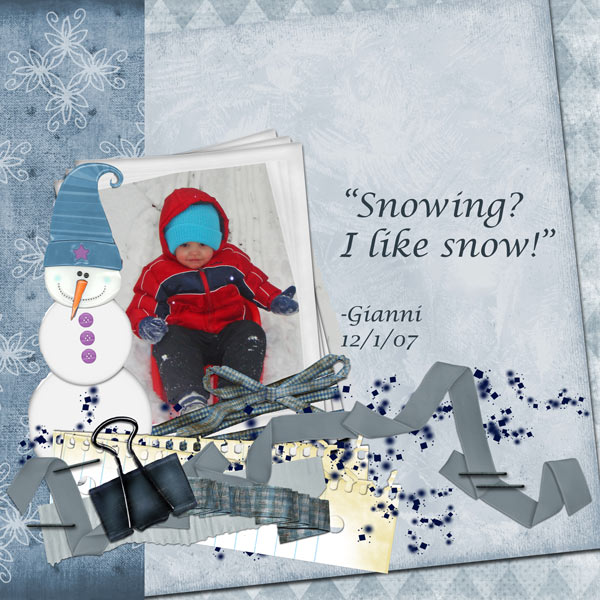 Snowing?